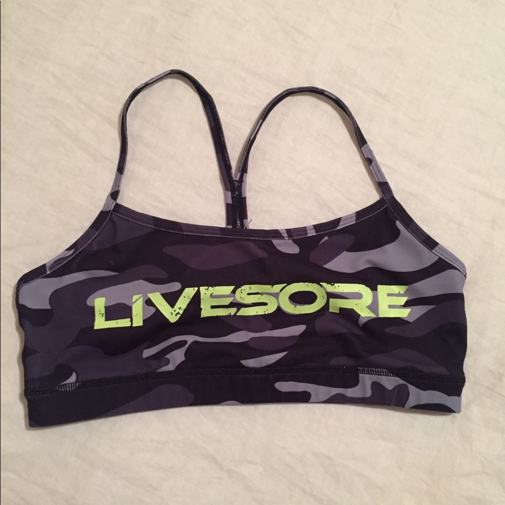 Livesore Embrace The Pain Sports Bra
